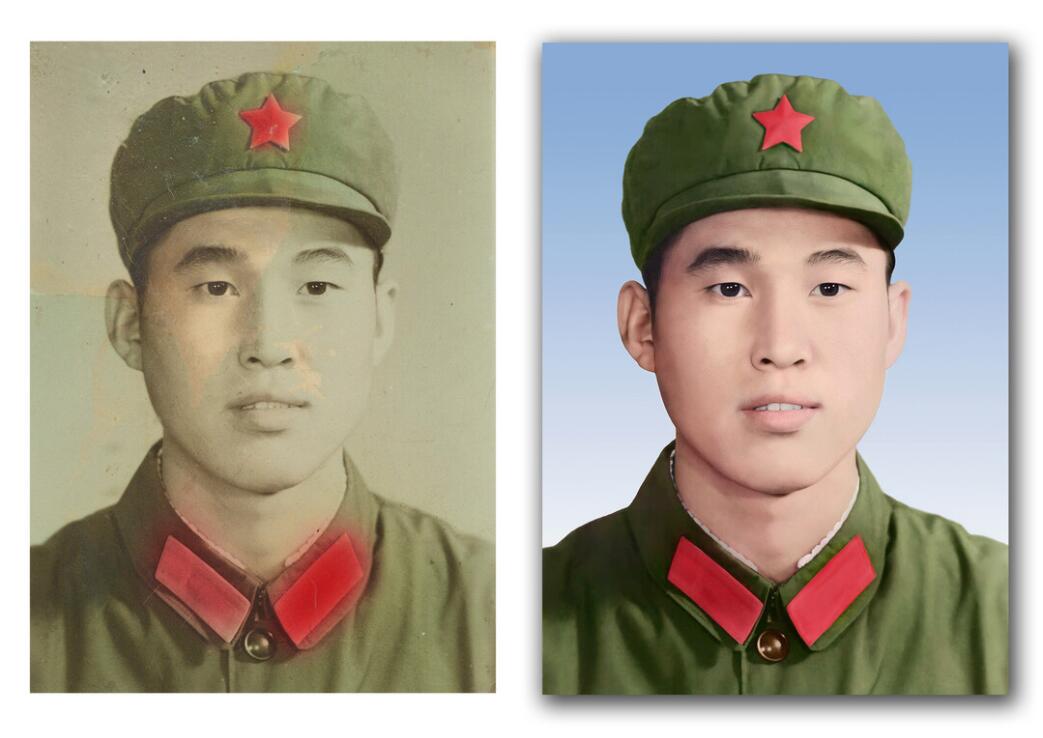 南林乡破损照片修复-18